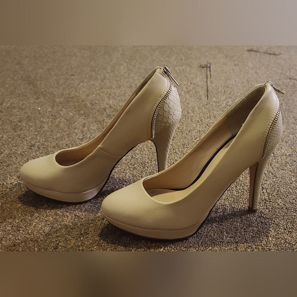 Nude heels